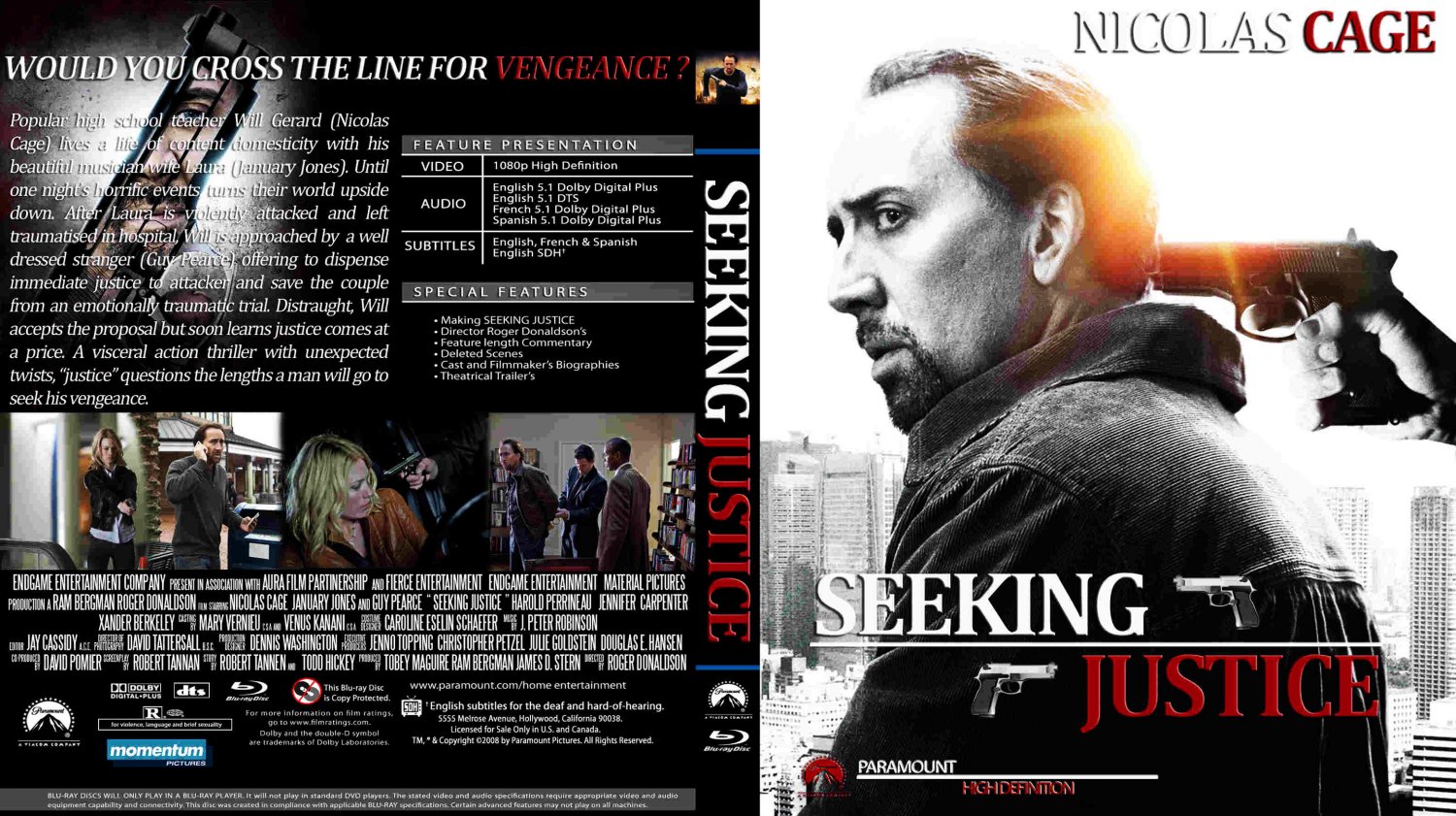 Seeking Justice DVD-Cover