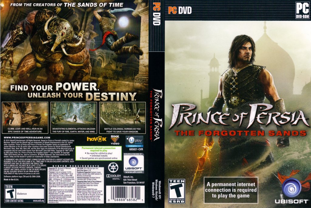 prince of persia forgotten sands patch 1.1 download