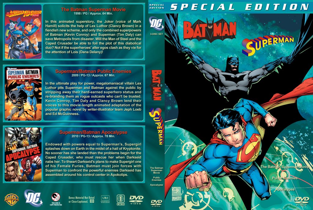 Batman / Superman Animated Movie Collection