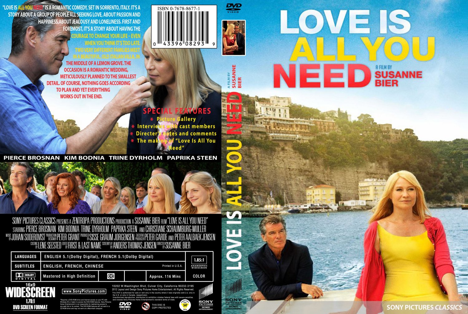 Love Is All You Need DVD Cover