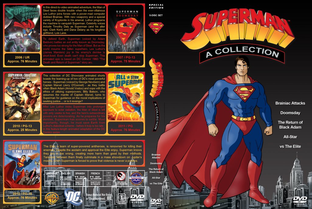 Superman Animated Movie Collection