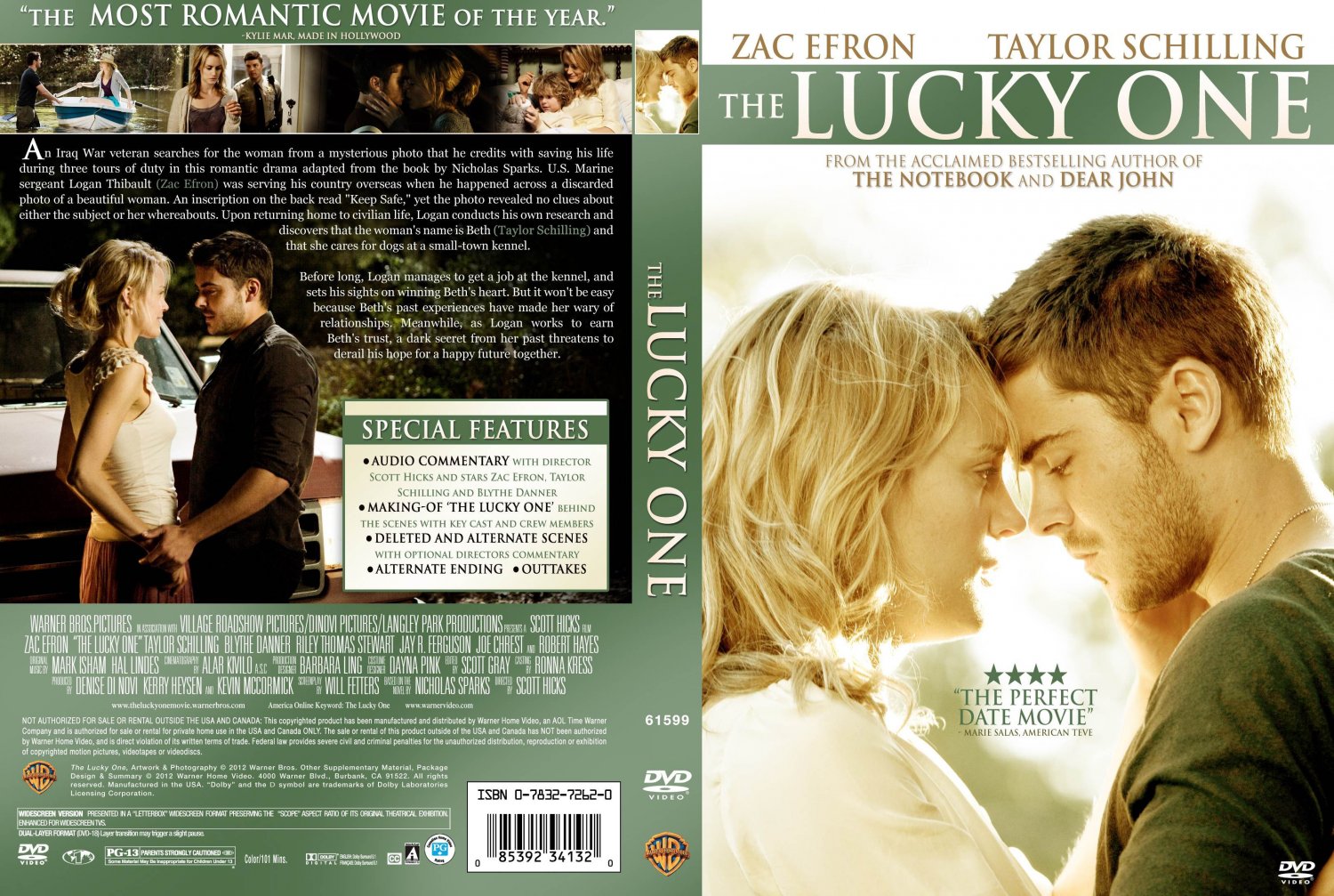 The lucky one by nicholas sparks book report