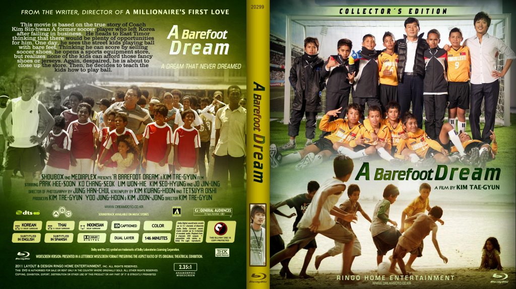 Copy of A Barefoot Dream Blu-Ray Cover 2012