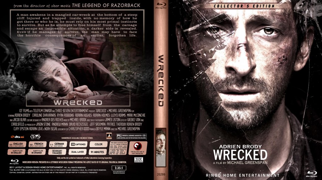 Copy of Wrecked Blu-Ray Cover 2011