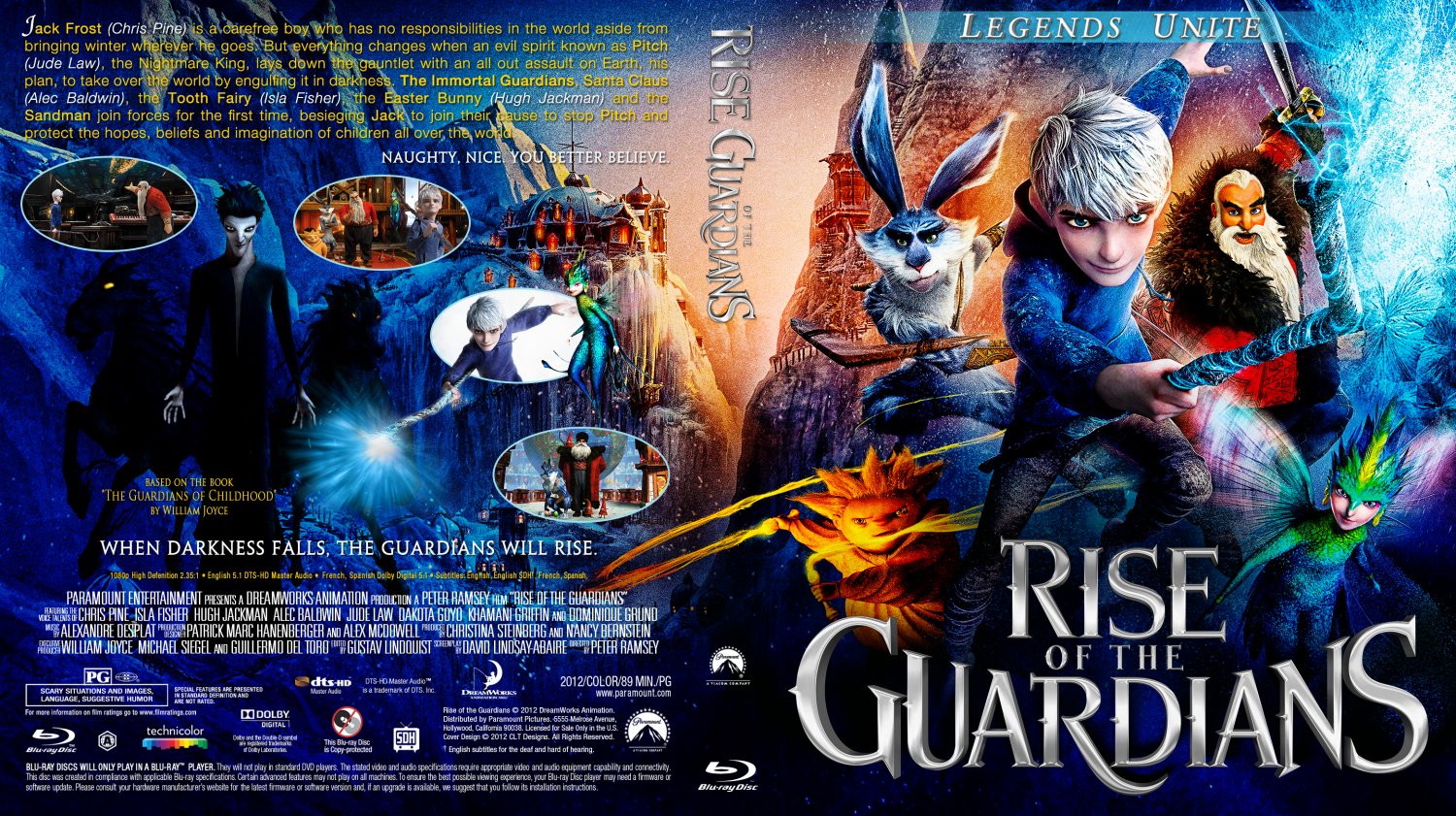 Rise Of The Guardians 2012