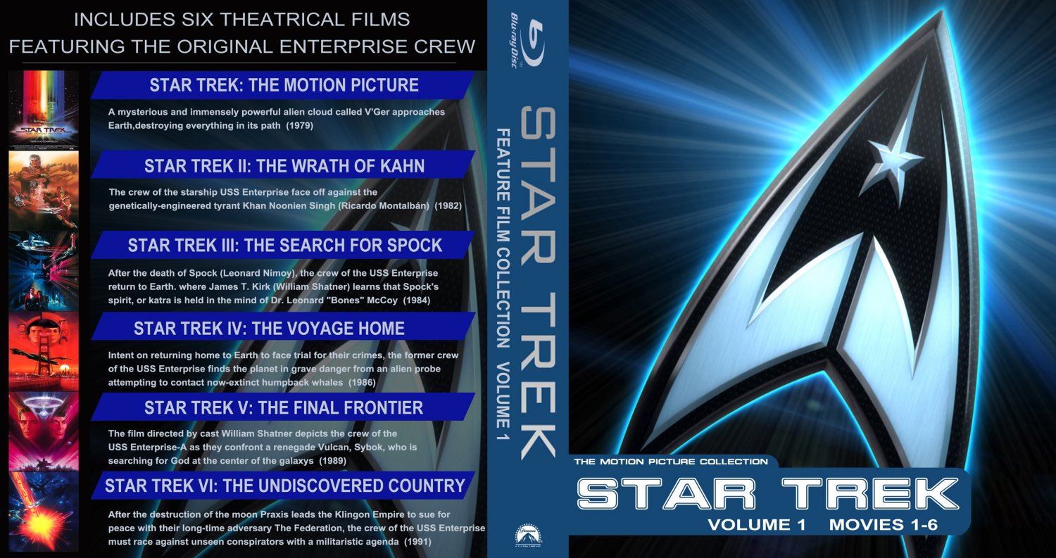 Star Trek Feature Film Collection Volume 1