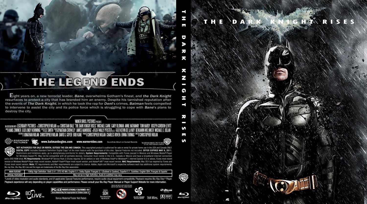 Subtitles The Dark Knight Rises - subtitles english 1CD