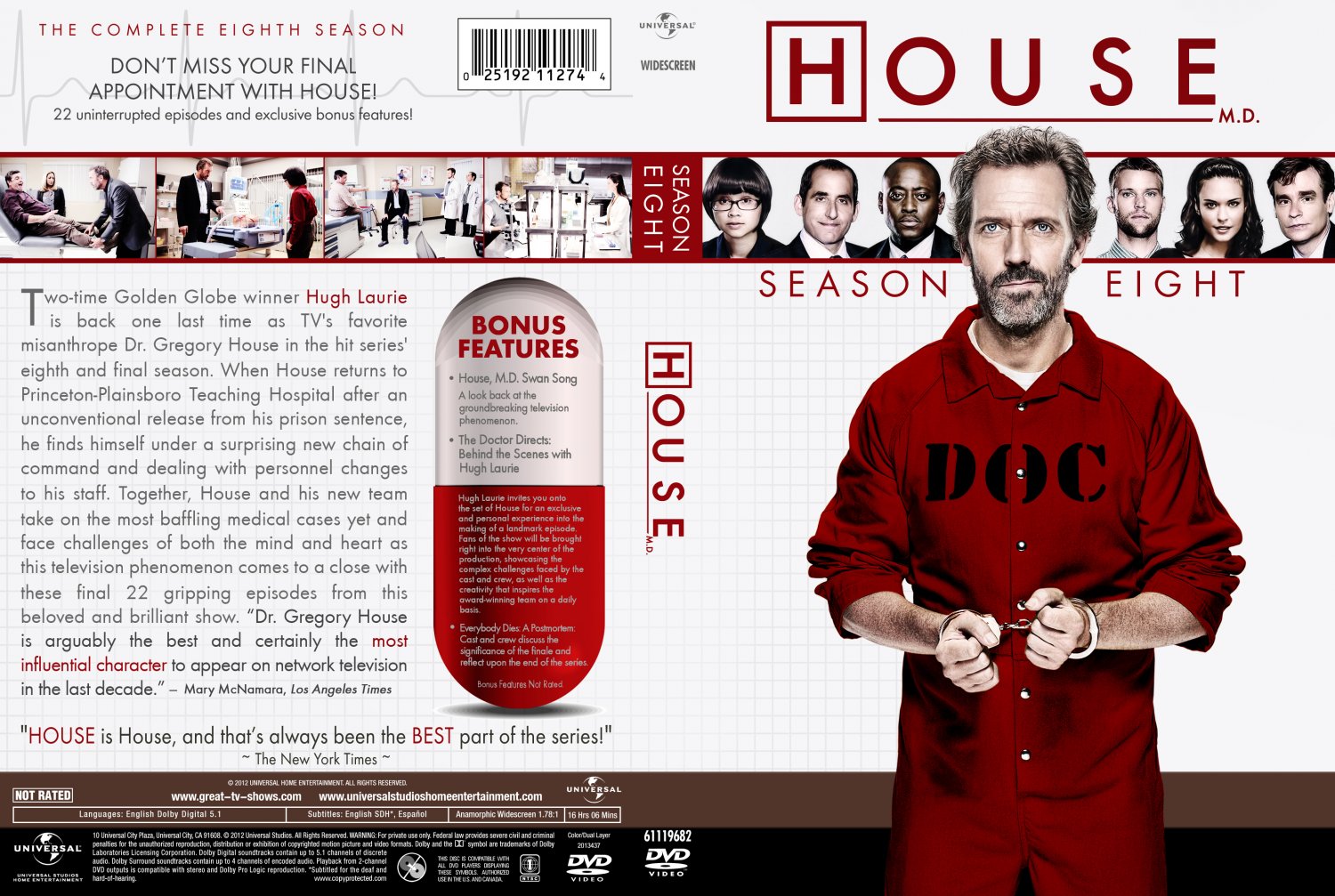 House MD Season 8 Final EP1-EP23 จบ ซับไทย - เว็บดู