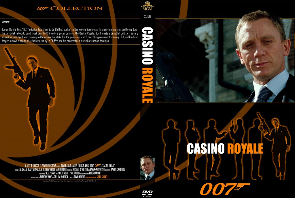 Cover dvd 007 casino royale