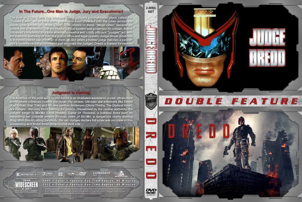 Judge Dredd / Dredd Double Feature