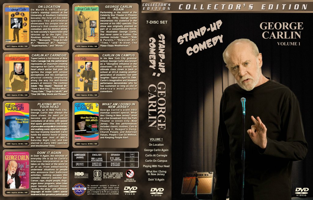 Stand-Up Comedy - George Carlin - Volume 1