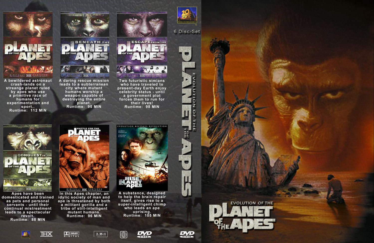 Planet Of The Apes Collection