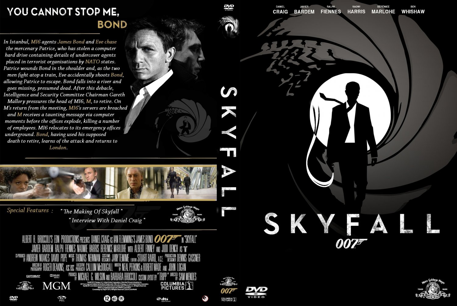 Skyfall - Movie DVD Custom Covers - Skyfall - Custom1 ...
 Skyfall Dvd Cover
