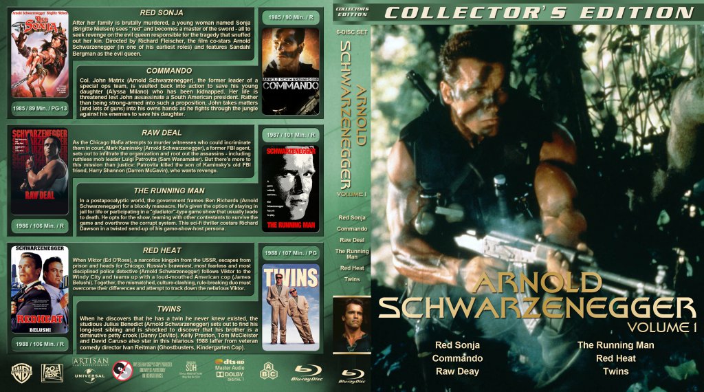 Arnold Schwarzenegger Collection - Volume 1