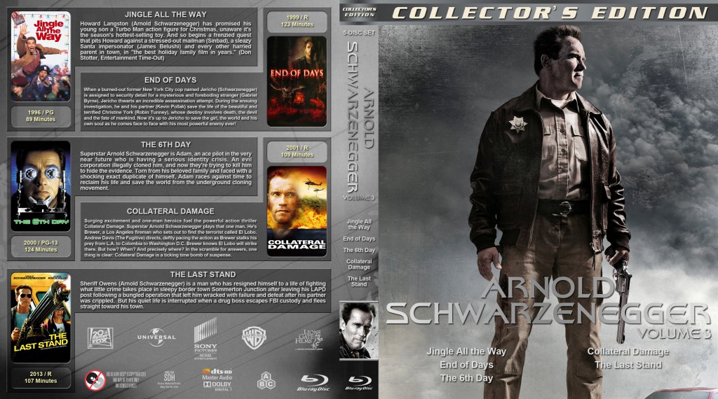 Arnold Schwarzenegger Collection - Volume 3