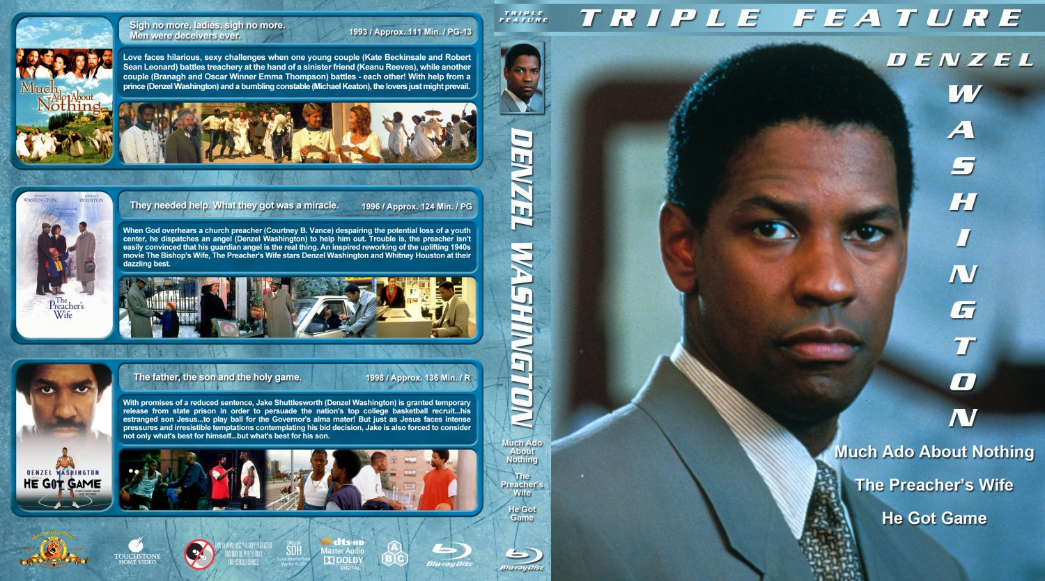 Denzel Washington Triple Feature