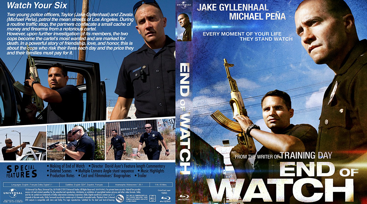 End Of Watch 2012 [Eng].[Pdvd] Amiable