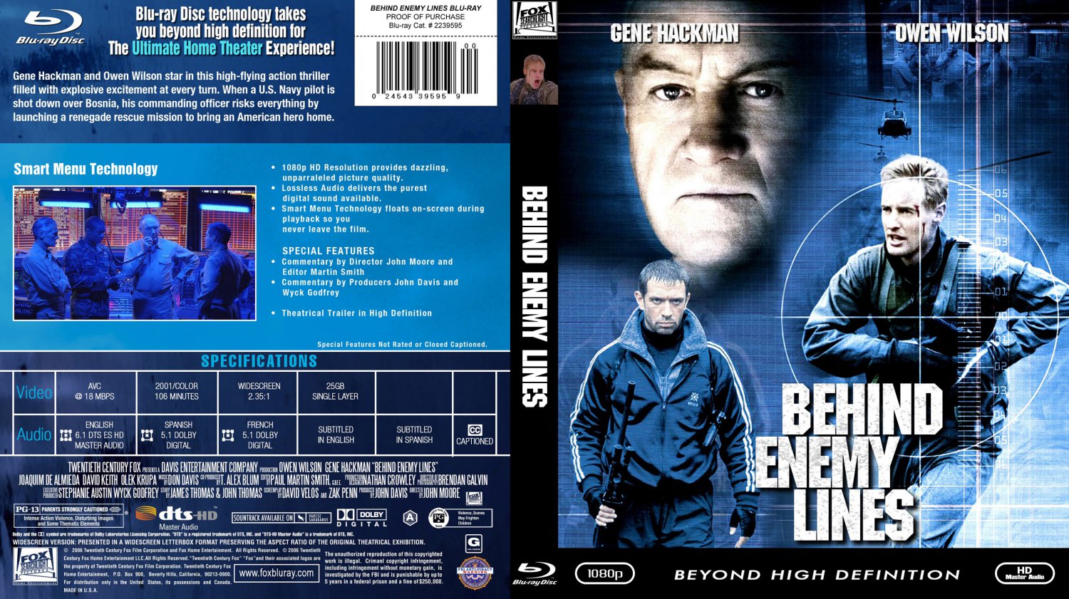 Behind Enemy Lines Bluray f