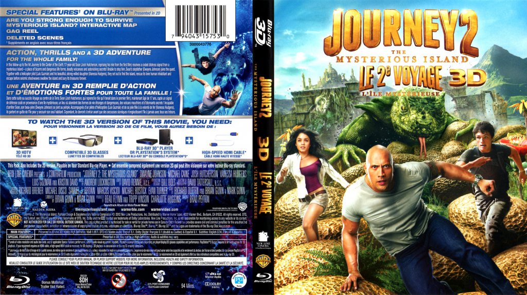 Journey 2 The Mysterious Island 3d Le 2e Voyage L Ile