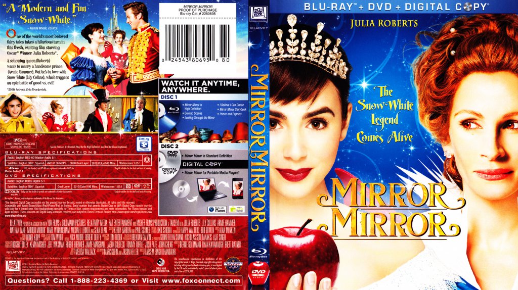 Mirror Mirror (2012) DVD -Rip