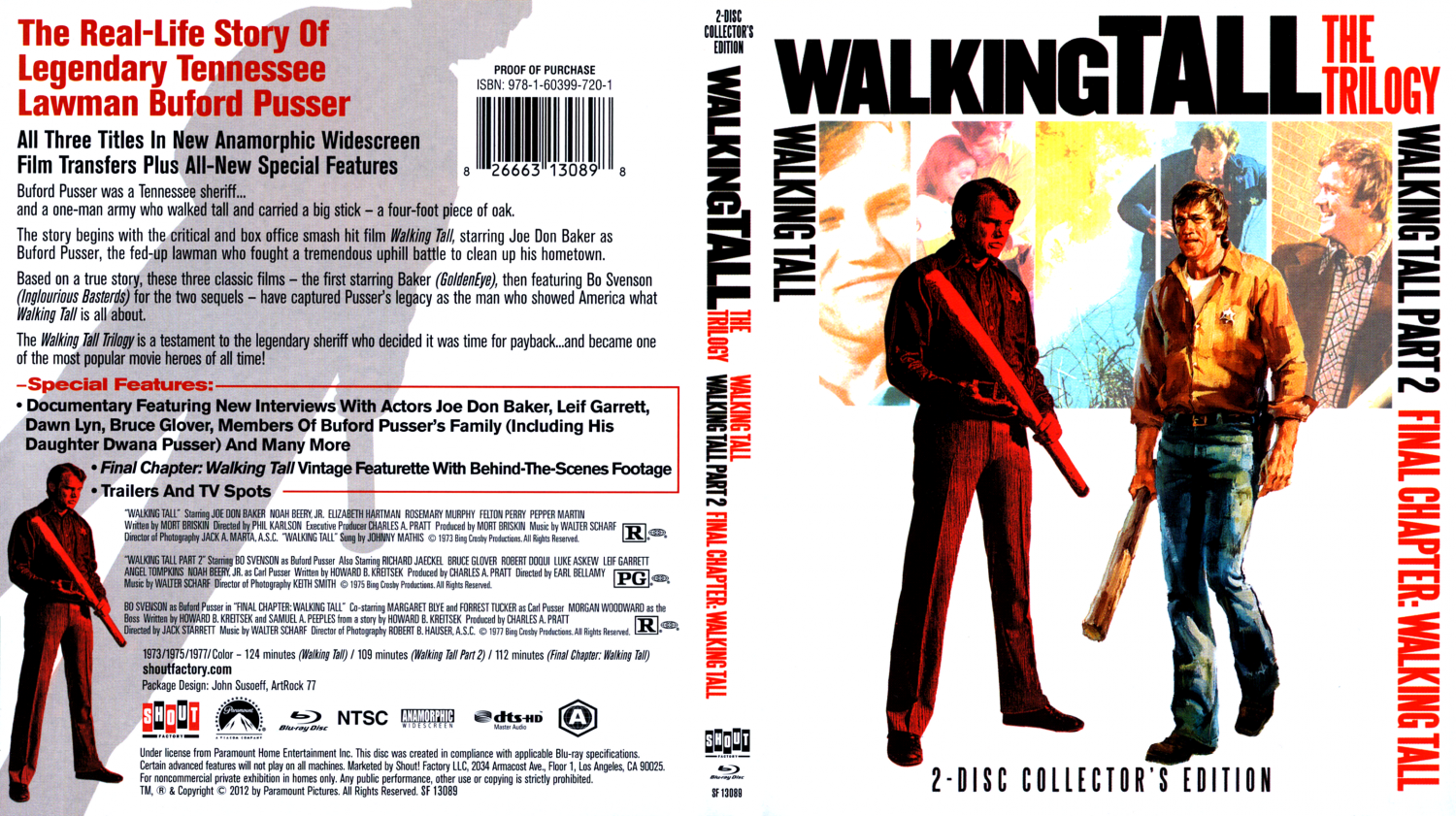 original walking tall dvd eBay
