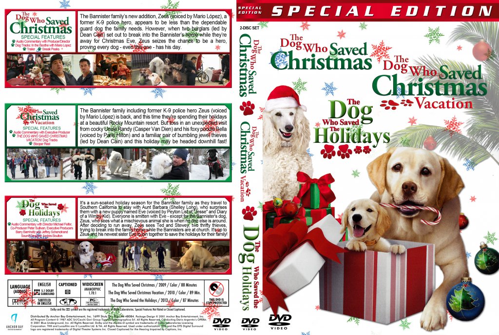 The Dog Who Saved Christmas / Christmas Vacation / the Holidays Triple