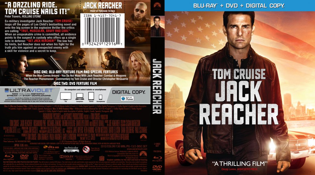 Jack Reacher 2 Watch Movie Bluray