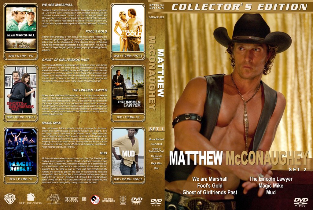 Matthew McConaughey Collection - Set 2