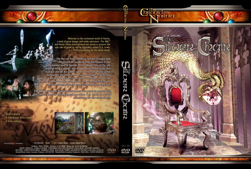 The Chronicles Of Narnia The Silver Chair Movie Dvd Custom
