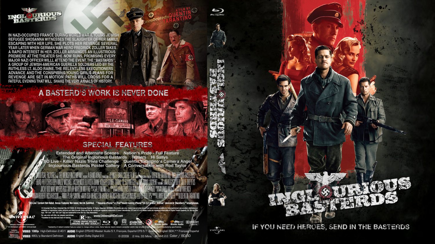 Inglorious Basterds Dvd Related Keywords \u0026amp; Suggestions ...