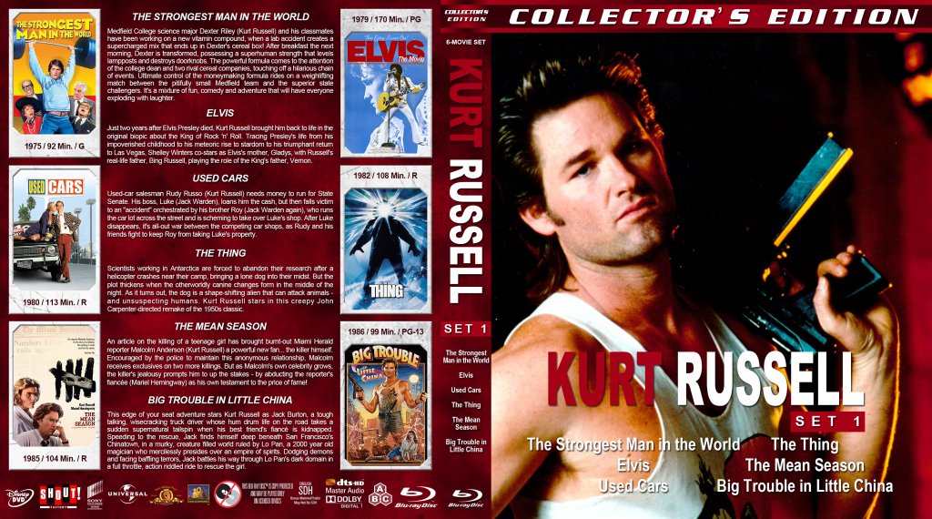 Kurt Russell Collection - Set 1