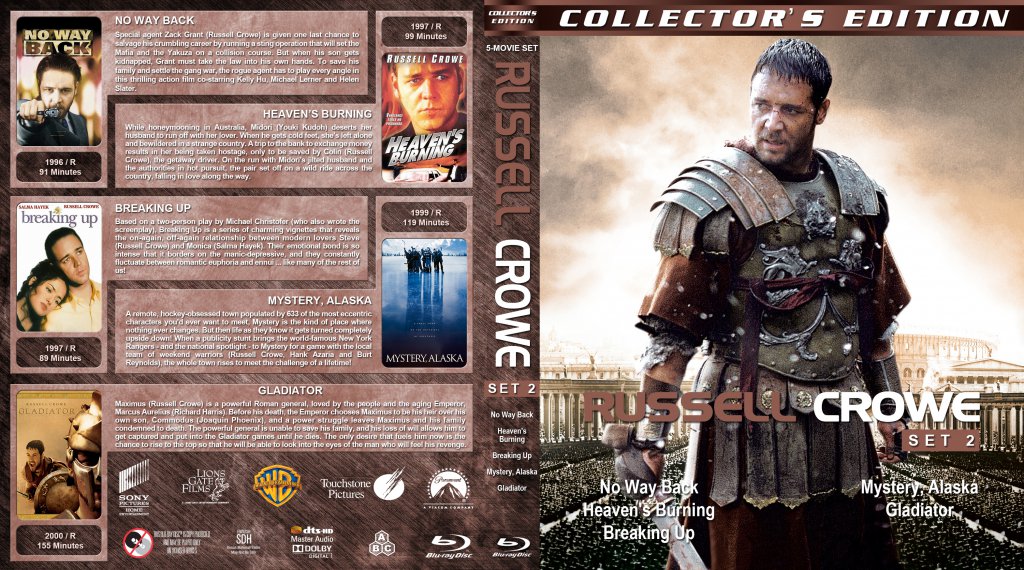 Russell Crowe Collection - Set 2