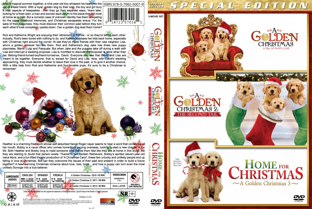 A Golden Christmas Trilogy