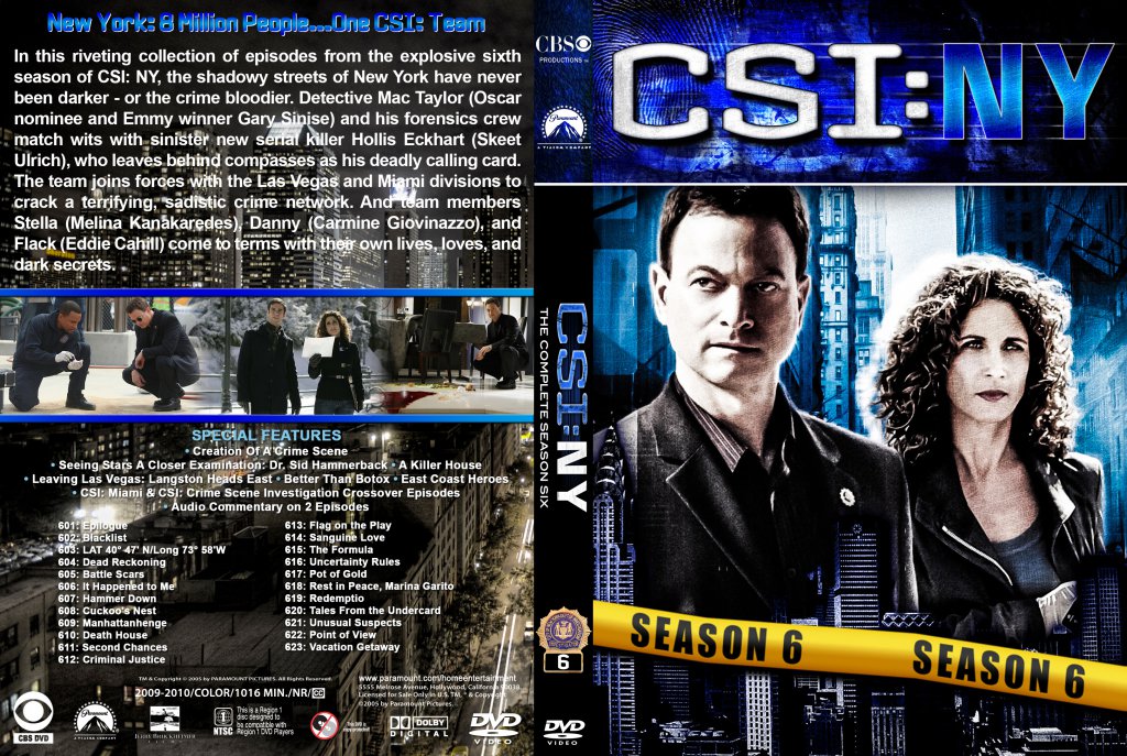 CSI: NY - Season 6