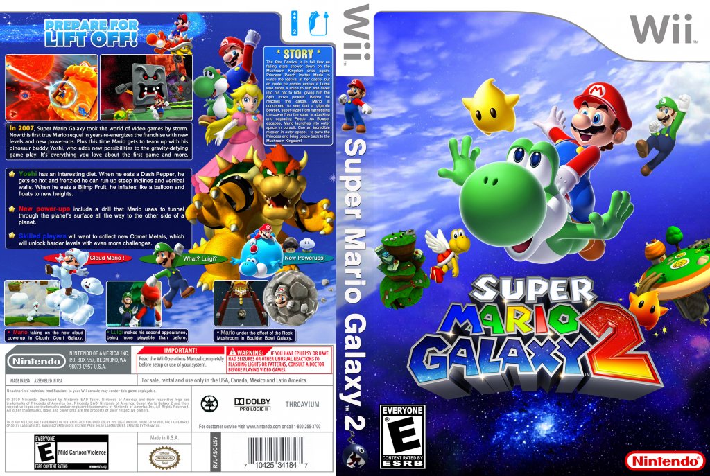 Super mario galaxy 1 wii wbfs