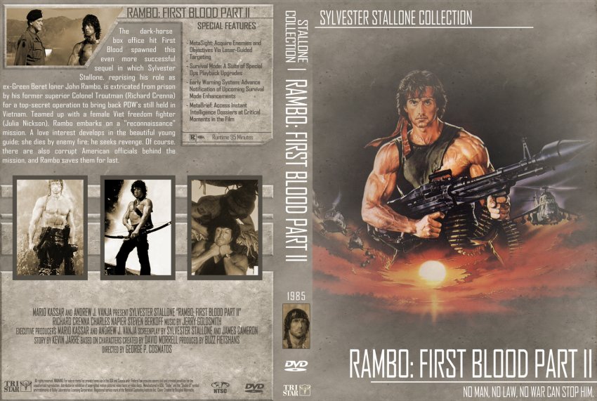 Stallone Collection - Rambo: First Blood Part II