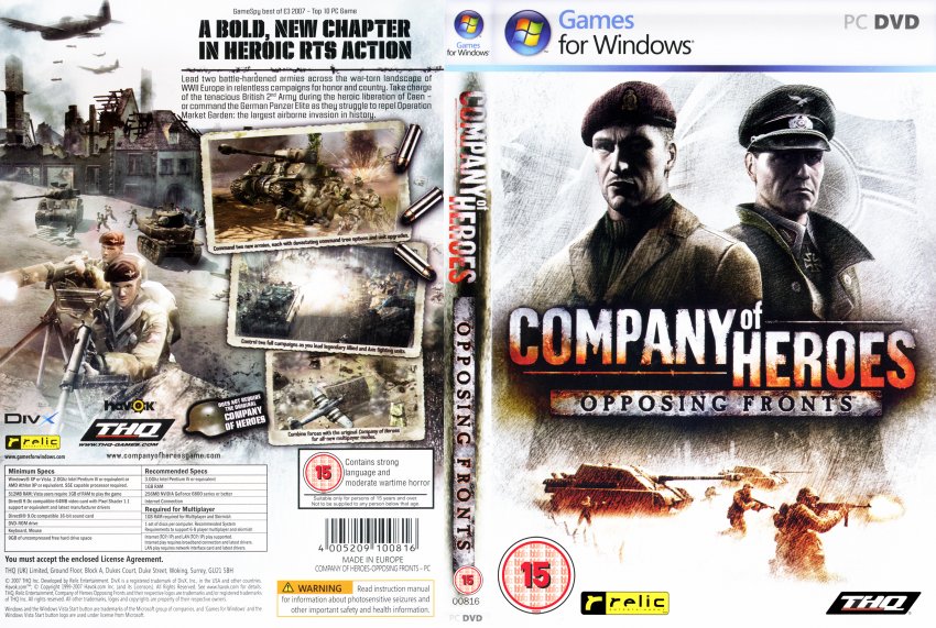 Crack Company Of Heroes Opposing Fronts 2.301