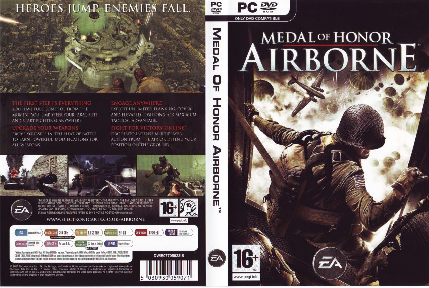 Patch No Cd Medal Of Honor Airborne