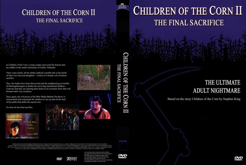 Children Of The Corn 2 - Movie DVD Custom Covers