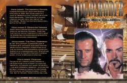 Highlander Collection The Movies