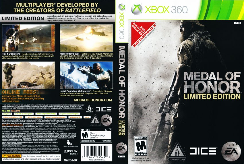 Medal of Honor Limited Edition