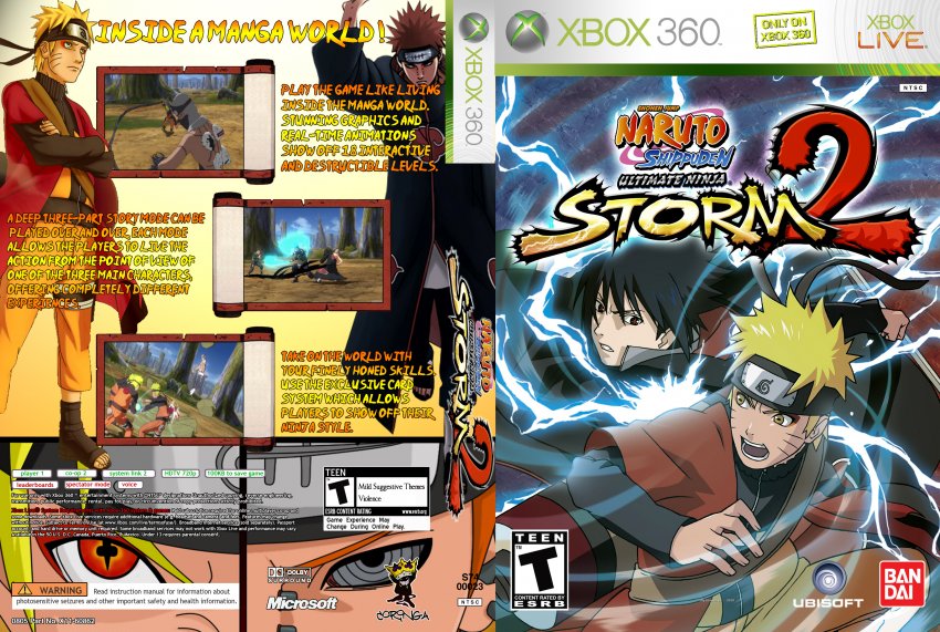 Naruto Shippuden Xbox 360. Naruto Shippuden Ultimate