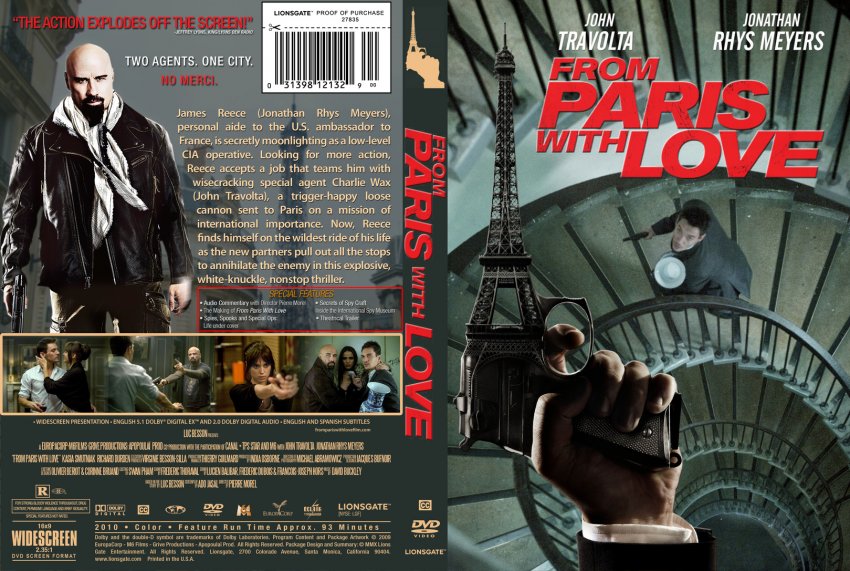 From Paris with Love DVD Cover
