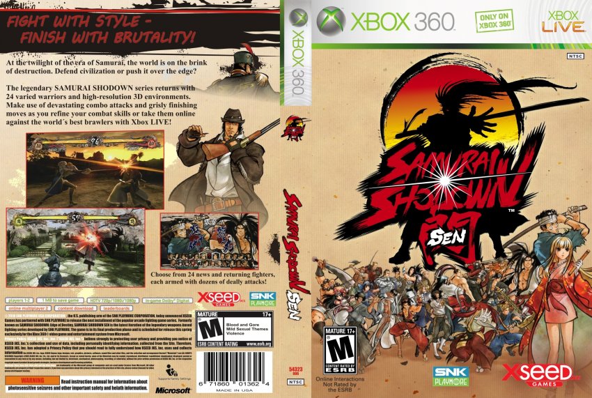 //FREE\\ Samurai Shodown Edge Of Destiny Pc Game Download Samurai_Shodown_Sen_DVD_NTSC_Custom_f