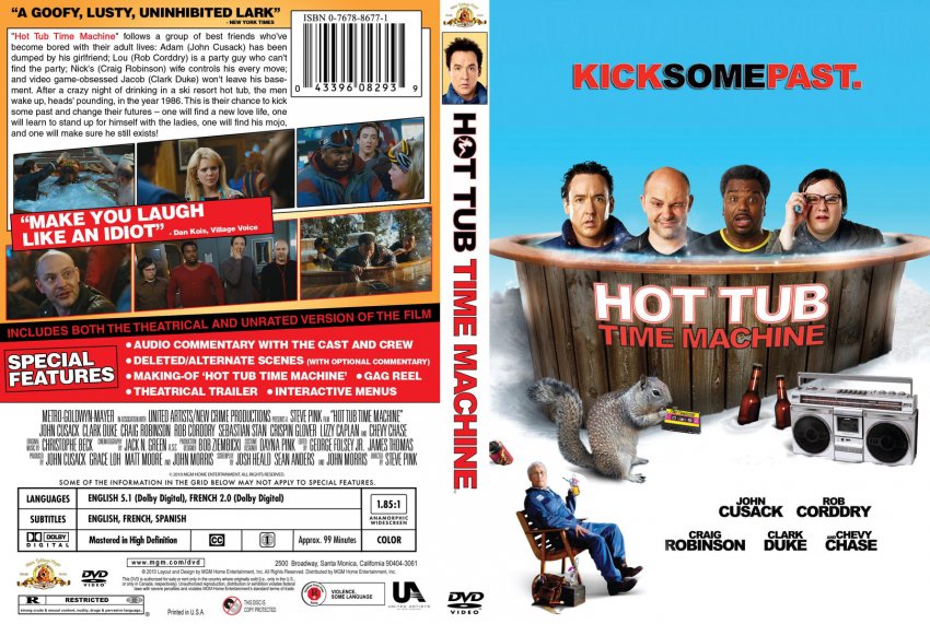 Hot Tub Time Machine 2010 Eng (Pdvd)