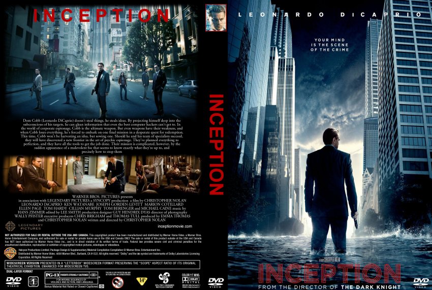 Inception DVD-Cover