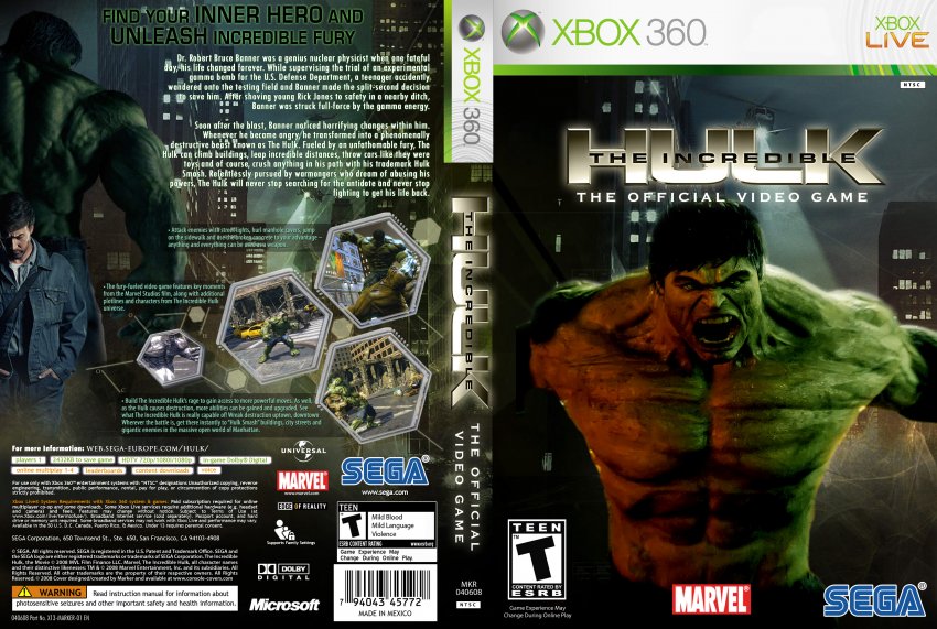 The Incredible Hulk Cheats, Codes, and Secrets for Xbox ...