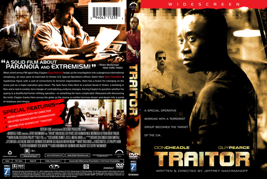 traitor movie  dvd