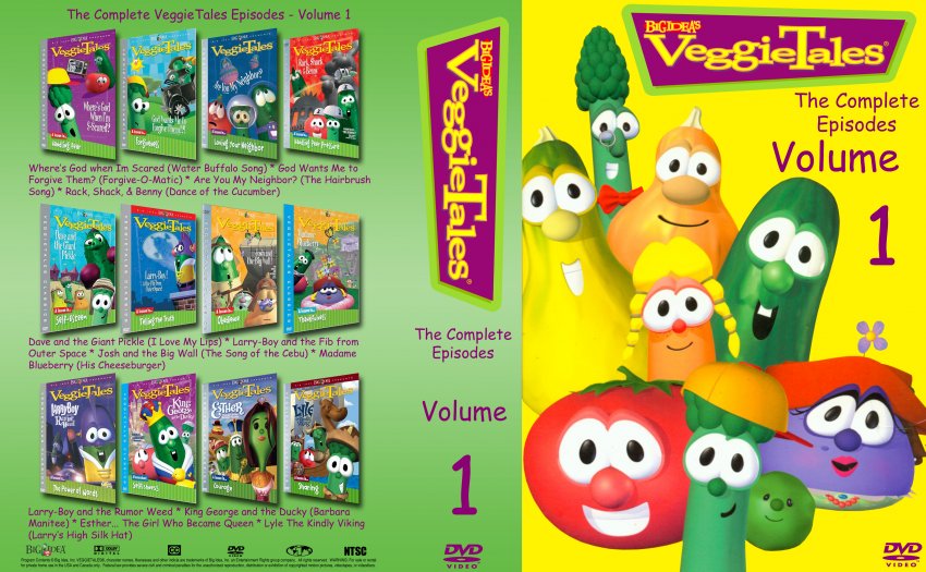 Veggie Tales Complete Episodes Volume 1