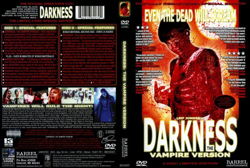 Darkness The Vampire Version - Cover B